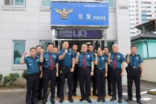 김성희 경남경찰청장 함안 치안현장 격려 방문