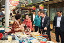 조근제 함안군수, 추석맞이 민생현장  두루 살펴