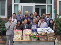 합천 쌍백면 노인회분회 추석맞이 물품 전달