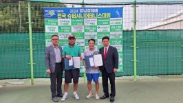 진주서 경남경제배 전국슈퍼시니어 테니스대회 열어