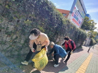 진주 성북동 주민자치위원회 환경정비 구슬땀