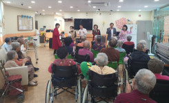 한국대중음악인연합회 합천군지회, 합천군립노인전문요양원서 위문 공연 펼쳐