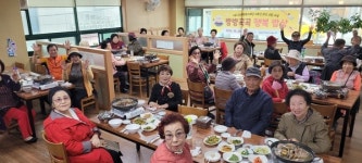 양산 웅상노인복지관 방방곡곡 행복 밥상 진행