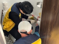 진주 상평동 경로당 핸드레일 설치 활동 실시