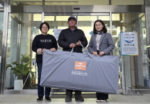 진주복음병원 산청군 시천면에 성품 전달