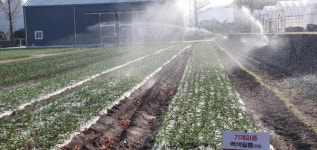 남해군 농업기술센터가뭄시 관수·피복비닐 정비