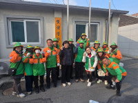 진주 하대동 자율방재단 경로당 예찰 활동 실시