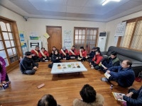 합천 용주면 경로당 신년인사와 함께 산불예방 홍보강화