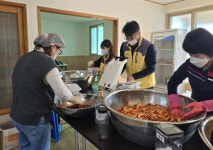 산청한일노인통합지원센터 식사배달사업 실시