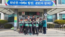 합천군 대양면 여성민방위기동대 환경정화활동 실시