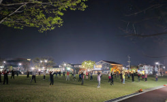 함양군 직장인 등 대상 상림 달빛 운동 교실 운영