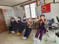 진주 천전동 망경경로당 어르신 건강교육 실시