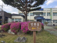 합천군 초계면 화사한 봄꽃 따뜻한 분위기 물씬