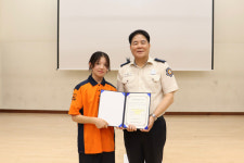 함안소방서, 2025년 한국119청소년단 발대식 개최