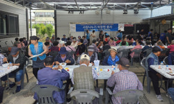 진주진산로타리클럽 사랑의 짜장면 봉사활동 실시