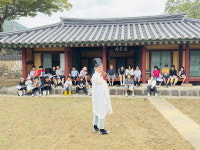 남해 이동면주민자치회, 이동초와 함께 마을 체험 행사 진행