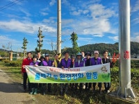 합천군 대양면주민자치회 가을맞이 도로변 환경정화