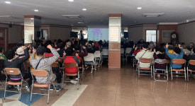 진주 신안동 노인일자리 참여자 치매예방교육 실시