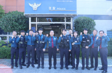 김종철 경남경찰청장 양산서 양주파출소 치안현장 방문