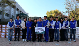 넥센타이어(주) 쌀 400포·고구마 400박스 후원