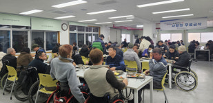 진주장복 운영위원 후원 2025년 마지막 무료급식 진행