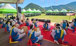 밀양 산외면 청년회 2026 산외면민 경로잔치 성황리 개최
