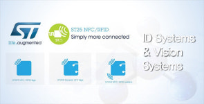 ST, ST25TV 타입 5 NFC 태그 IC 출시