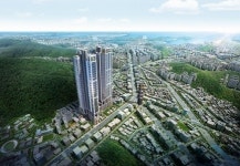 사하 삼정그린코아 더시티, 지상 26층 3개동 주상복합 공급