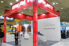 [스마트팩토리+오토메이션월드 2022] 브라이트코리아, 용도별로 구분된 케이블 제품군 전시