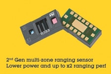ST, 2세대 멀티존 dToF 센서 출시...거리 측정 성능 2배