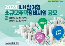 빠른 주택공급 위한 소규모주택정비사업 공공·민간 공동 추진