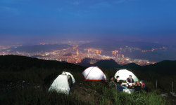 한가위 보름달맞이 산행...창원 무학산