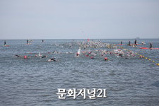 슬로시티 증도에서 열린 ‘신안 전국 트라이애슬론대회’ 성황