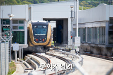 [MJ포토] 노사 갈등 속 시운전 중인 김포도시철도