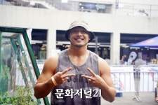 [MJ포토] 키스포츠페스티벌에 참가한 황장군(황충원)