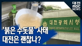 [리포트]대전 붉은 수돗물 무방비