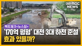 170억 펑펑 대전 3대 하천 준설...효과 있을까?/투데이