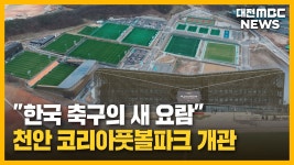 [리포트]"한국 축구의 요람"⋯코리아풋볼파크 개관