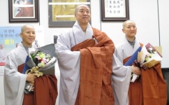 조계종 출가상담사 도월·선효 스님 위촉