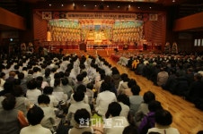 천태종, 상월원각조사 107주년 탄신법요 성료