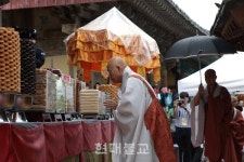 신라 대국통 자장율사 지계 잇다