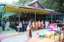 선광사, 효사랑 경로잔치 및 장학금 전달