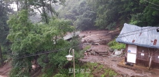 호국도량 남원 선국사, 집중호우로 산사태 피해