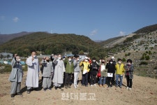 영축산 오룡골 채굴사업 시 석계공원 무덤 무너져 내린다