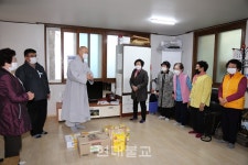 창원 진불선원, 경로당 방문 음식공양으로 孝실천