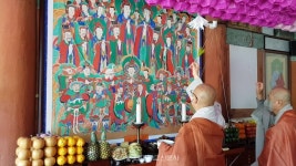 참당암 2천일 지장기도 회향 및 3천일기도 입재