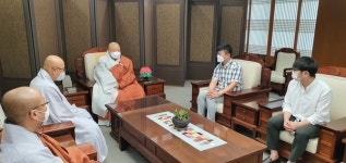 종무원조합, 불교요양병원 건립 기금 전달