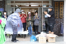 천리순례단 경북서 경남으로… 지역 주민 응원 이어져