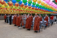 부산 기장군불교聯, 봉축점등식 봉행