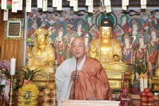 옥천암, 약사여래 삼존불 점안법회 봉행